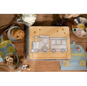 Little Dutch Kreatywny zeszyt z nożyczkami Jim & Friends