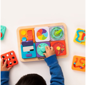 PlayTab Sensoryczny Kwadrat Koła Zębate FA488-10