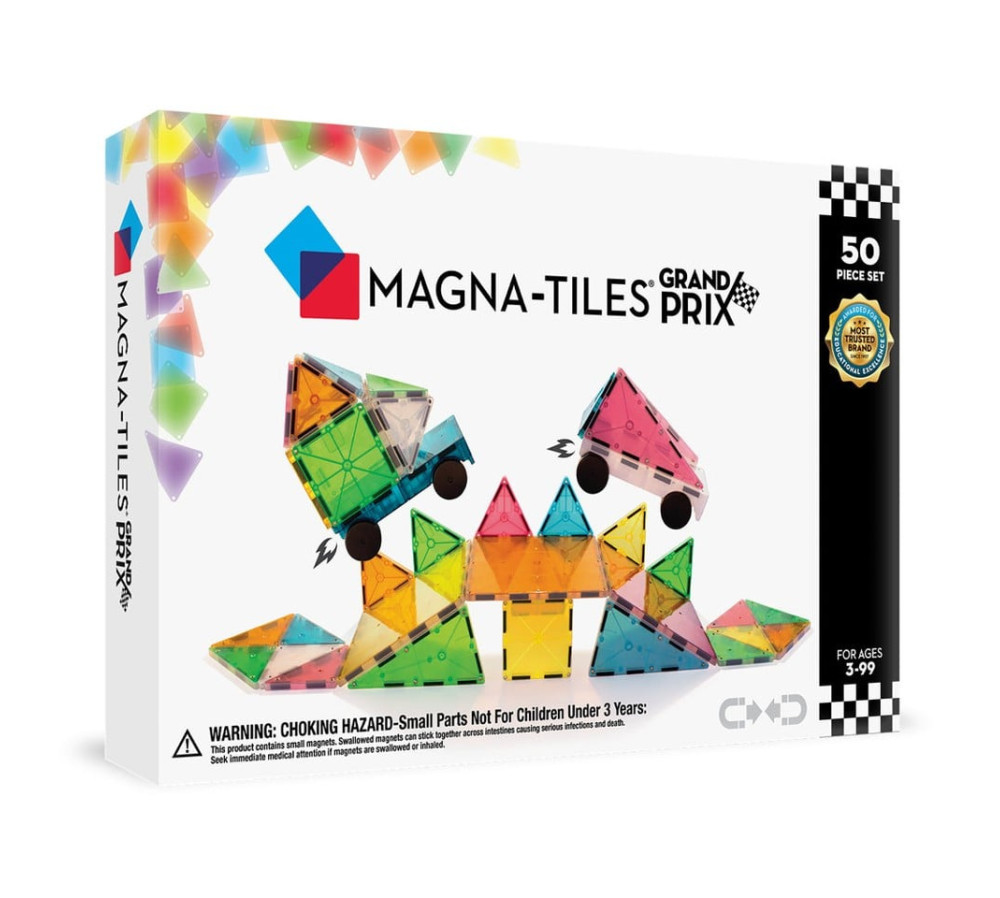 MAGNA-TILES® Klocki Magnetyczne Grand Prix 50el.