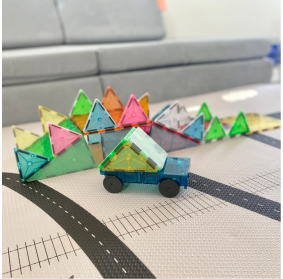 MAGNA-TILES® Klocki Magnetyczne Grand Prix 50el.