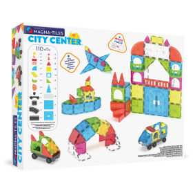 MAGNA-TILES® Klocki Magnetyczne City Center 110 el.