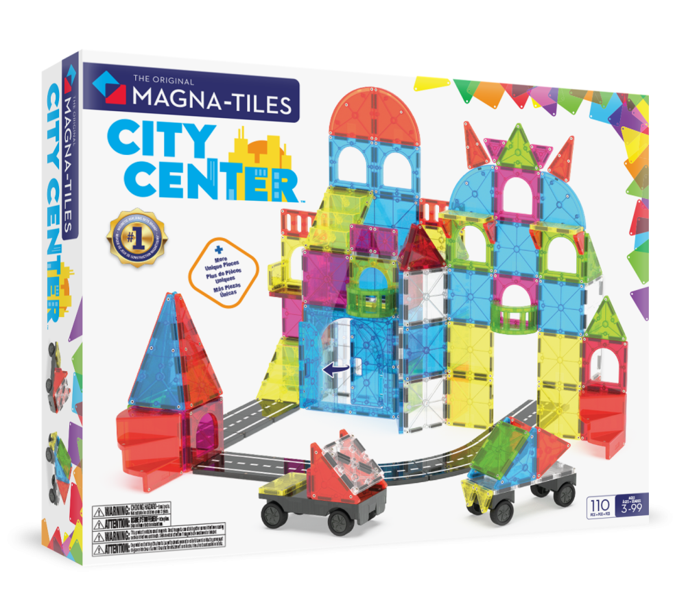 MAGNA-TILES® Klocki Magnetyczne City Center 110 el.