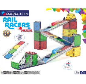 MAGNA-TILES® Klocki Magnetyczne Rail Racers XL 90 el.