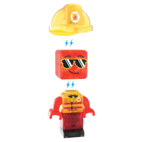 MAGNA-TILES® Klocki Magnetyczne Fire Rescue 27 el.