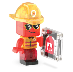 MAGNA-TILES® Klocki Magnetyczne Fire Rescue 27 el.