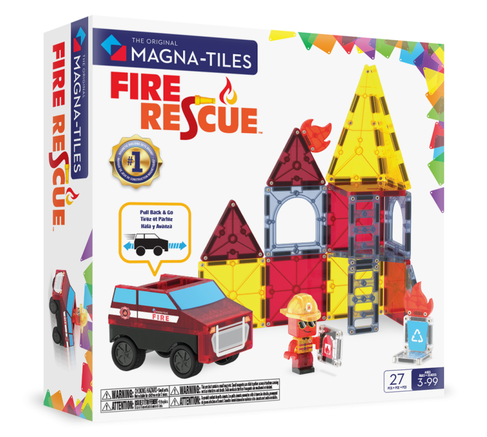 MAGNA-TILES® Klocki Magnetyczne Fire Rescue 27 el.