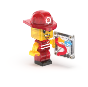 MAGNA-TILES® Klocki Magnetyczne Fire Station 50 el.
