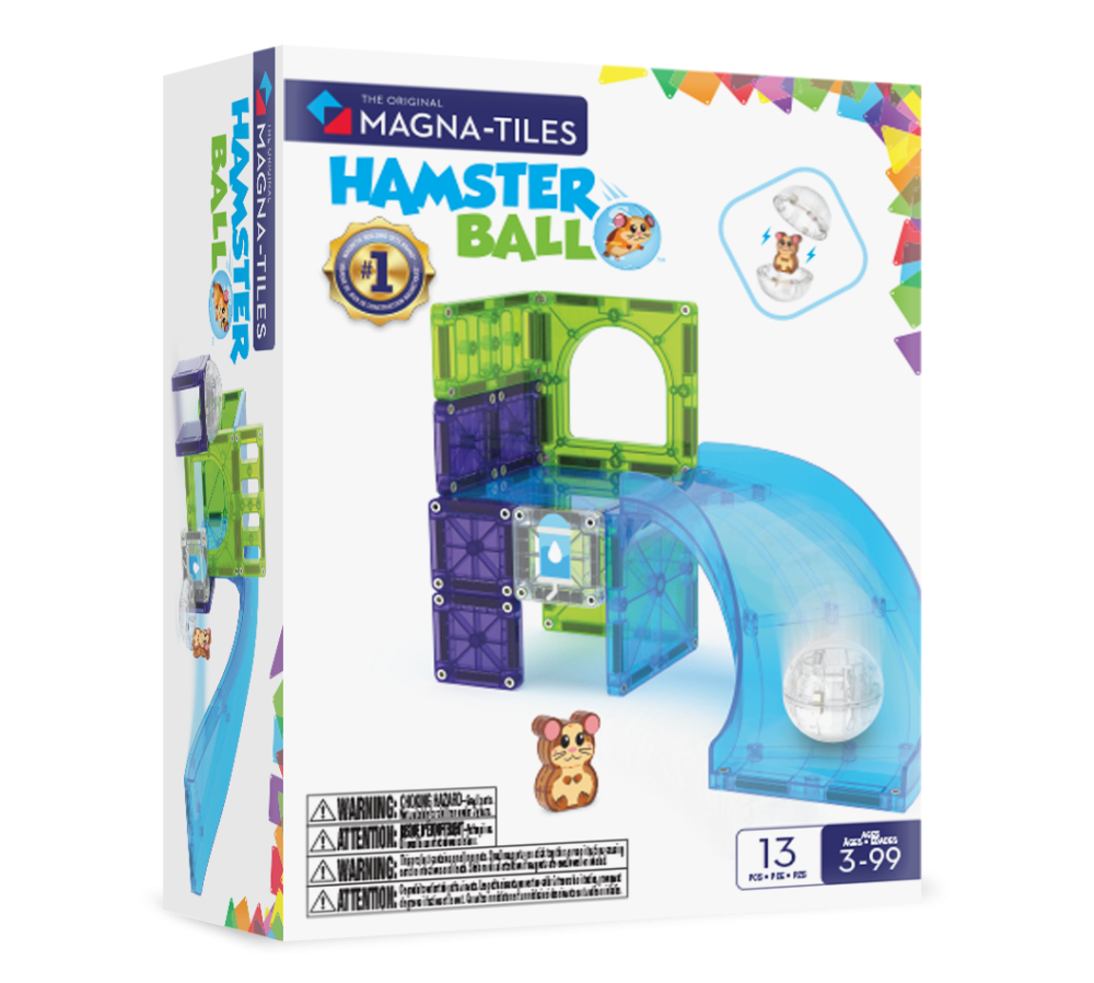 MAGNA-TILES® Klocki Magnetyczne Hamster Ball 13 el.