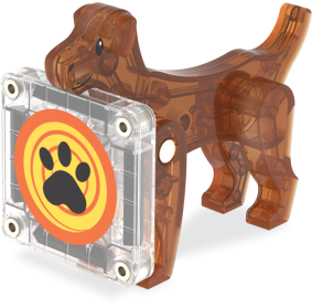 MAGNA-TILES® Klocki Magnetyczne Dog House 13 el.