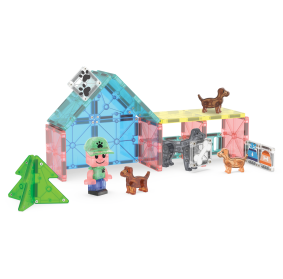 MAGNA-TILES® Klocki Magnetyczne Puppy Park 27 el.