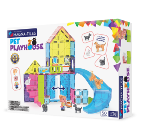 MAGNA-TILES Klocki Magnetyczne Pet Playhouse 50 el.