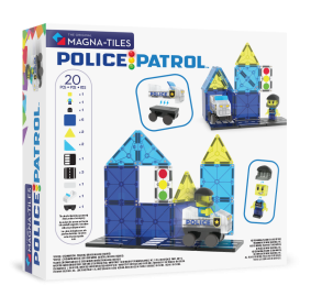 MAGNA-TILES® Klocki Magnetyczne Police Patrol 20 el.