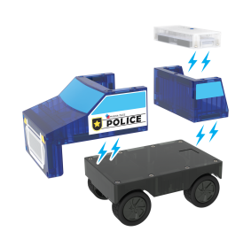 MAGNA-TILES® Klocki Magnetyczne Police Station 35 el.