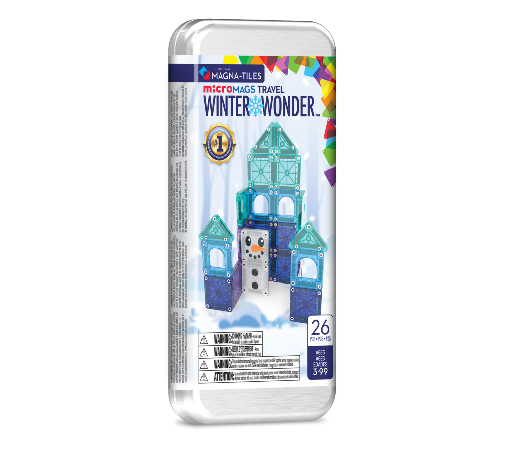 MAGNA-TILES® Klocki Magnetyczne Travel Winter Wonder 26 el.