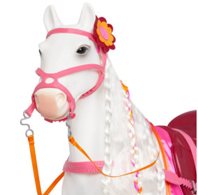 Duży koń dla lalki 46cm – CAMARILLO – do czesania