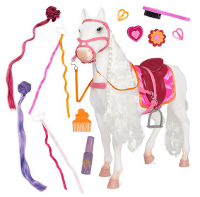 Duży koń dla lalki 46cm – CAMARILLO – do czesania