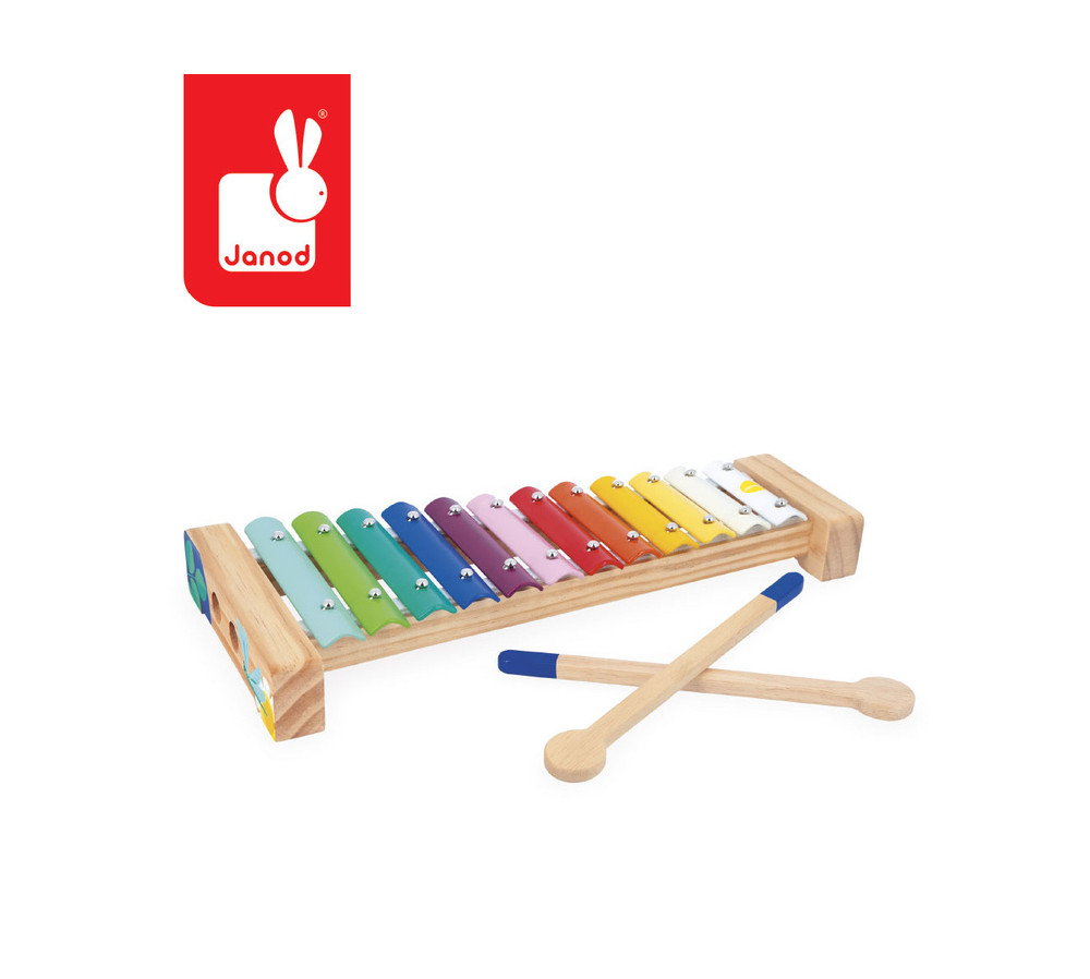 Janod Ksylofon cymbałki Gioia 18m+