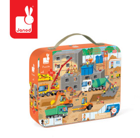 Janod Puzzle w walizce Plac...