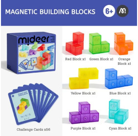 MIDEER Konstrukcyjna kostka magnetyczna