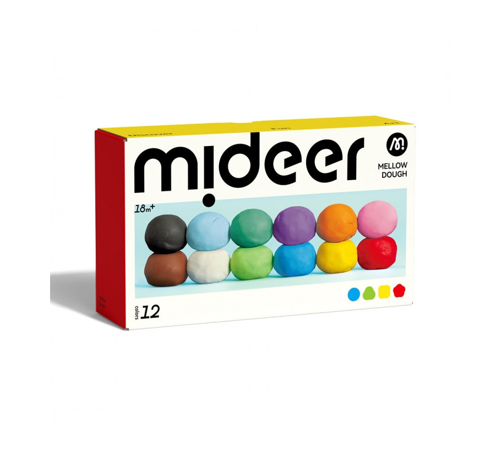 Mideer Ciastolina (12 kolorów)