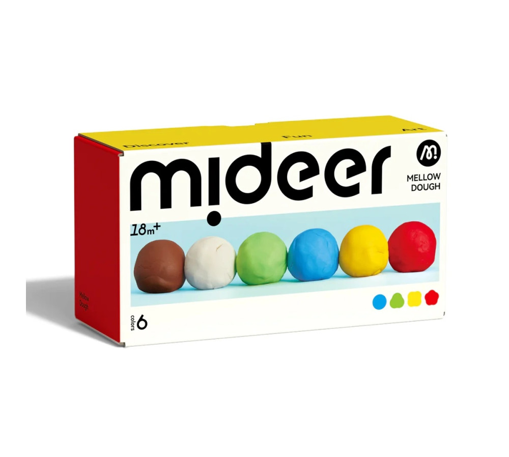 Mideer Ciastolina (6 kolorów)