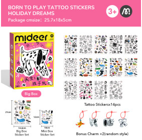 Mideer Tatuaże Holiday Dreams – zestaw max MD1678