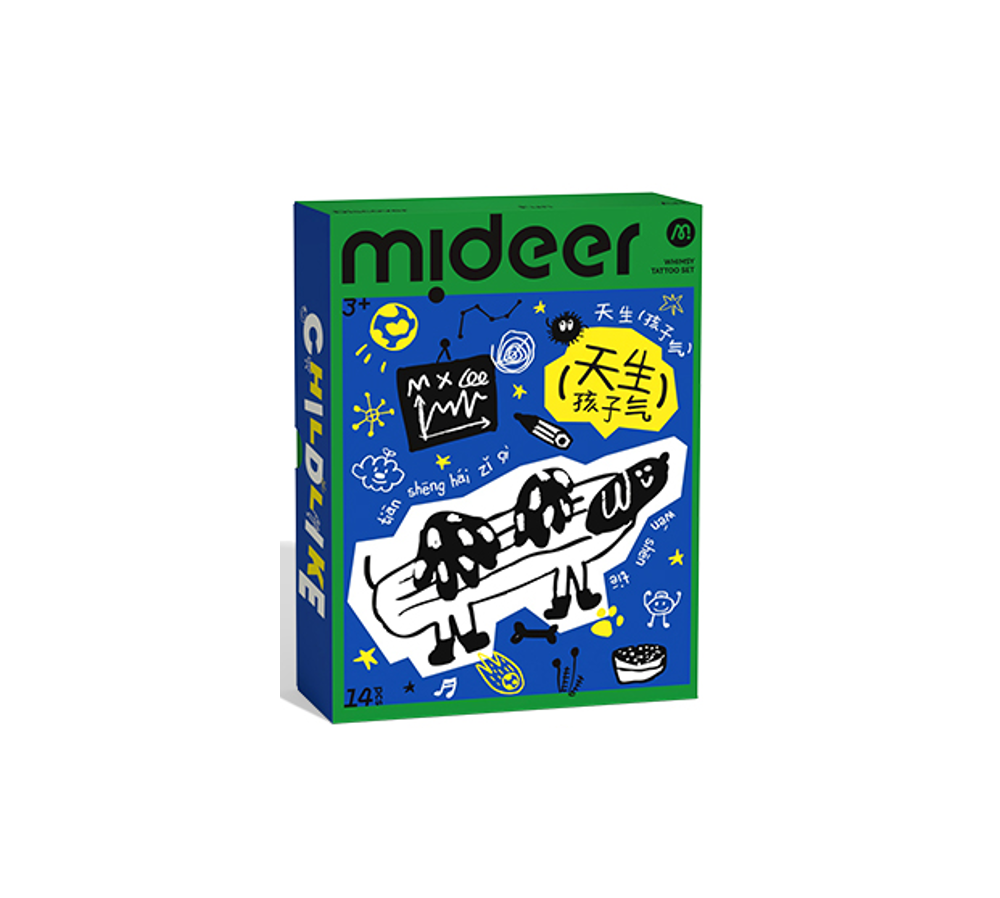Mideer Tatuaże Cosmic Adventure – zestaw maxi MD1677