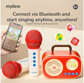 MIDEER Podwójny zestaw karaoke