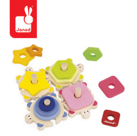 Janod Układanka piramida...