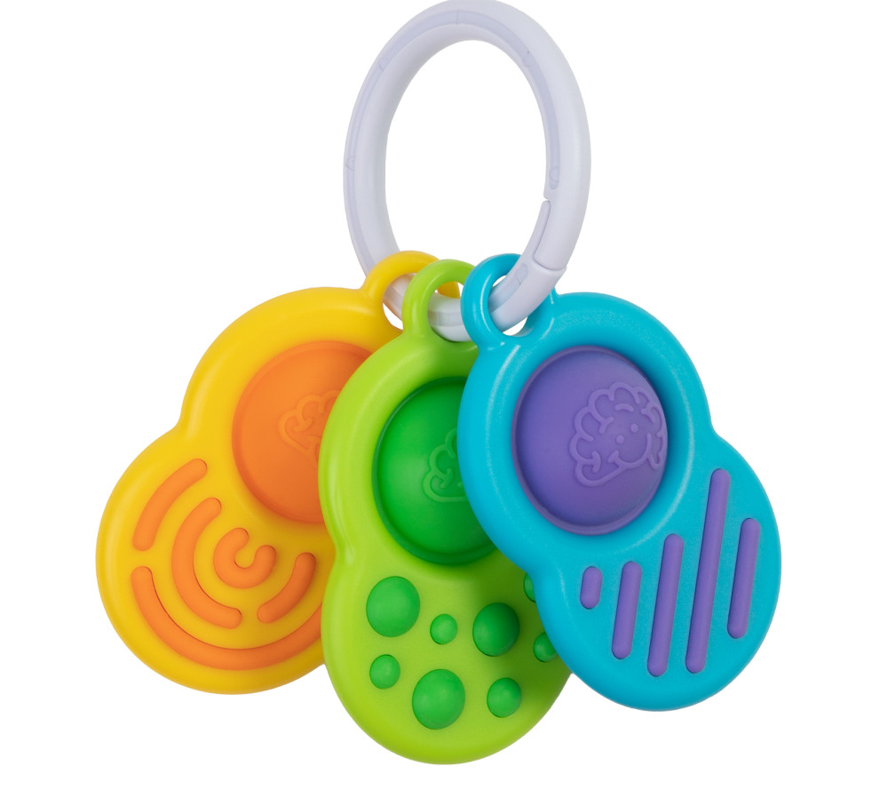 FAT BRAIN TOY Sensoryczne Bąbelki Dimpl na Zawieszce FA348-1