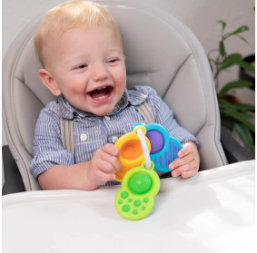 FAT BRAIN TOY Sensoryczne Bąbelki Dimpl na Zawieszce FA348-1