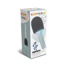 Mikrofon do karaoke z modulacją Kidymic Kidywolf zielony