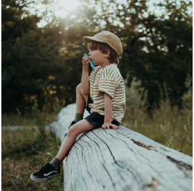 Walkie talkie Kidytalk Kidywolf różowo-niebieski