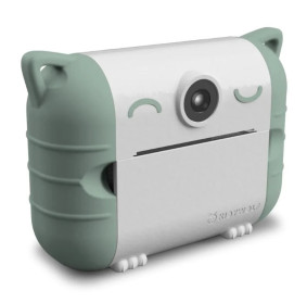 Aparat fotograficzny Kidywolf z funkcją drukowania Kidyprint - zielony