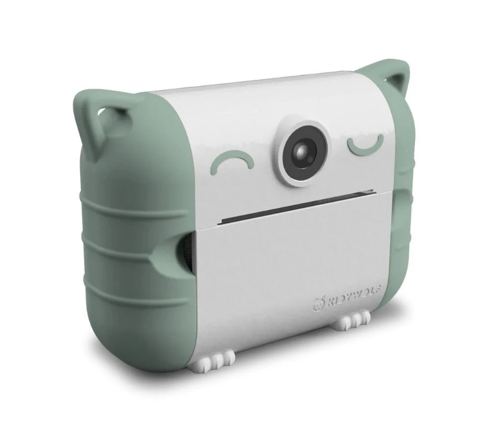 Aparat fotograficzny Kidywolf z funkcją drukowania Kidyprint - zielony
