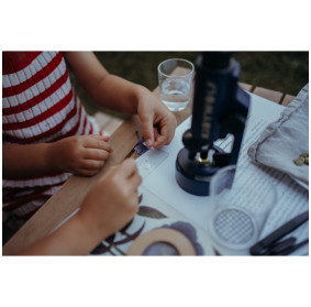 Mikroskop przenośny Kidymicroscope Kidywolf granatowy