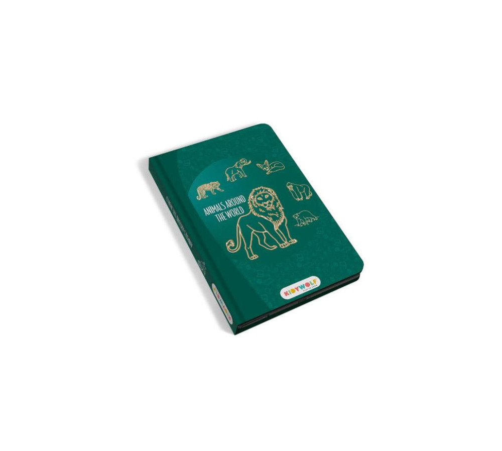 Tablet do rysowania Kidywolf Kidydraw Mini ZWIERZĘTA DOOKOŁA ŚWIATA