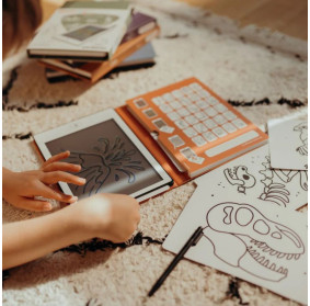 Tablet do rysowania Kidywolf Kidydraw Mini DINOZAURY