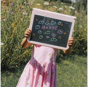 Podświetlany tablet rysunkowy Kidydraw Pro Kidywolf RÓŻOWY