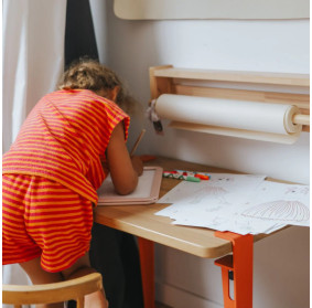 Podświetlany tablet rysunkowy Kidydraw Pro Kidywolf RÓŻOWY