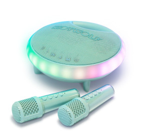 Głośnik do karaoke z 2 mikrofonami Kidykaraoke Kidywolf