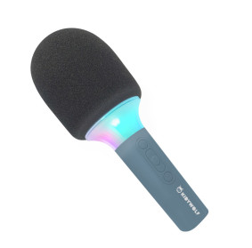 Mikrofon do karaoke z modulacją Kidymic Kidywolf NIEBIESKI