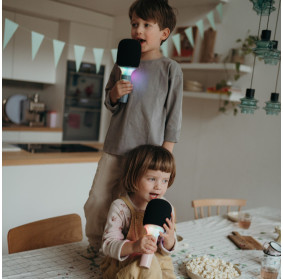 Mikrofon do karaoke z modulacją Kidymic Kidywolf NIEBIESKI