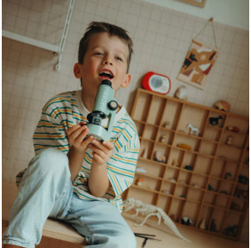 Mikroskop przenośny Kidymicroscope Kidywolf ZIELONY