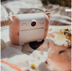 Aparat fotograficzny Kidywolf z funkcją drukowania Kidyprint RÓŻOWY