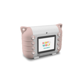 Aparat fotograficzny Kidywolf z funkcją drukowania Kidyprint RÓŻOWY