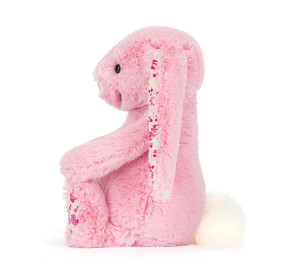 Króliczek LUX Różowy z Kwiecistymi Uszami 31 cm, Jellycat