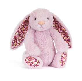 Króliczek LUX Liliowy z Kwiecistymi Uszami 31 cm, Jellycat