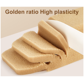 Piasek kinetyczny Mideer Zestaw z piaskownicą i akcesoriami plaża