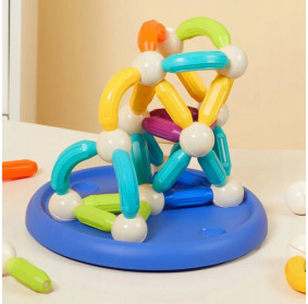 Zestaw magnetycznych pałeczek konstrukcyjnych mideer (60 el.)